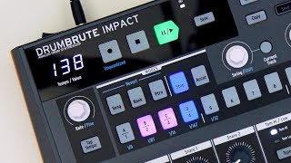 DrumBrute Impact Pros cons comparison to original DrumBrute [upl. by Ellehcem]