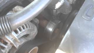 WJ idler pulley cold start [upl. by Murry]