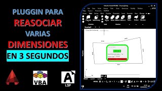 Reasociar dimensiones en AutoCAD [upl. by Hilbert87]