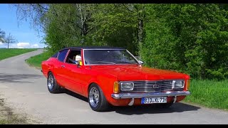 71 FORD TAUNUS FASTBACK V6 SOUND [upl. by Avla944]