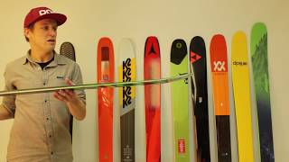 What Ski Should I Buy Comparing 2018 Mens Freeride Skis [upl. by Isolda]