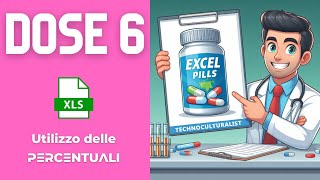 Excel Facile in Pillole Lezione 6 Percentuali [upl. by Onfroi465]