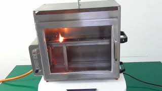 Horizontal Flammability Tester [upl. by Asilet662]