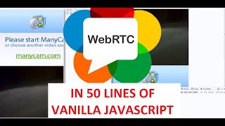 WebRTC  P2P Video Chat in 50 lines of vanilla Javascript No 3rd party libraries [upl. by Livvie]