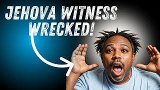 Jehova Witness Got Wrecked jesuschrist religiondebate [upl. by Omolhs443]