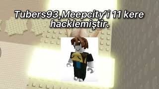 ROBLOXâ€™TA HACKLENEN BAZI OYUNLAR 2  MEEPCÄ°TY HACKLENMESÄ°  OLAYI  TUBERS93 [upl. by Allisan434]