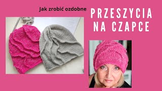 Jak zrobić ozdobne przeszycia na czapce [upl. by Anitsrik]