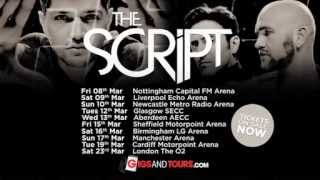 THE SCRIPT 2013 UK ARENA TOUR  TV ADVERT [upl. by Cranston]