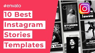 10 Best Instagram Stories Templates [upl. by Thinia894]