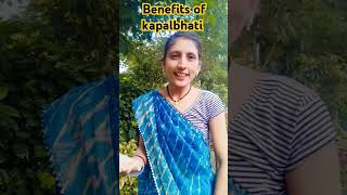 kapalbhati ke faydeYoga and lifestyle kapalbhati [upl. by Kacy]