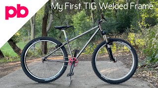 The First TIG Welded Frame [upl. by Legyn]