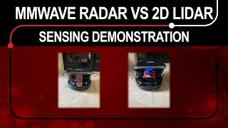 TI mmWave radar vs LiDAR demonstration [upl. by Ashbaugh]