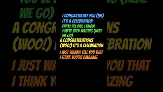 Congratulations lyrics song by PewDiePie song lyrics [upl. by Nibot]