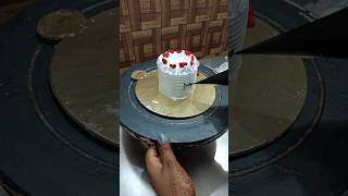 mini cake banaye trending recipes cake celebration shorts viral anniversary [upl. by Eiclud]