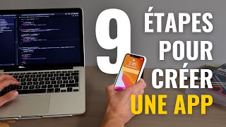 9 ÉTAPES POUR CRÉER UNE APP 📱 [upl. by Ahsilav]