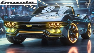 NEW 2025 Chevrolet Impala Convertible  A Modern Classic Reborn [upl. by Nohsauq]