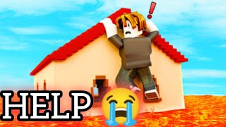 I PLAYING ROBLOX THE FLOOR LAVA 😦😭 [upl. by Radack]