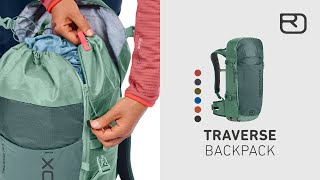 The new Traverse backpack series for mountaineers  ORTOVOX [upl. by Adaha]