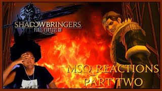 Shadowbringers 50 MSQ REACTIONS  Part 2 [upl. by Garv790]