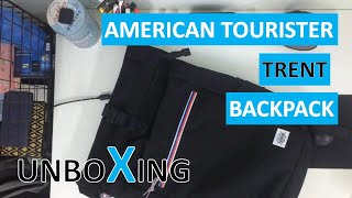 Rolltop Trent Backpack from AMERICAN TOURISTER  unboXing [upl. by Akerdnuhs]