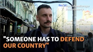 Ukrainians React To New Mobilization Law [upl. by Willyt224]