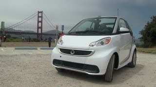 2013 Smart Fortwo Electric Drive First Drive Review [upl. by Ching]