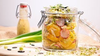 KartoffelRadieschenSalat mit Sprossen [upl. by Pacheco]