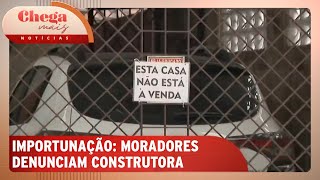 Sob pressão moradores reclamam de abordagens de incorporadora  Chega Mais Notícias 111024 [upl. by Vivi]