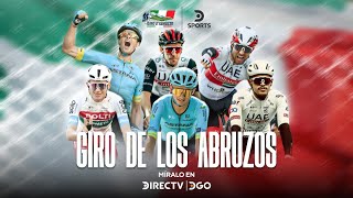 ¡El GIRO de los ABRUZOS se ve solo en la pantalla de DSPORTS [upl. by Tavish]