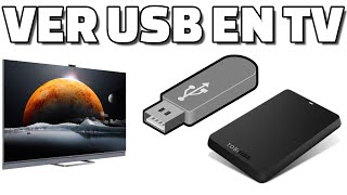 Conectar USB a Smart TV Cómo ver videos 4k hdr dolby vision desde pendrive y discos externos en TV [upl. by Fortunna]