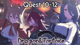 Blue Archive  Dragon amp Tortoise Event Quest 1012 [upl. by Chastity]