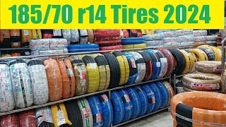 18570 r14 tires price in Pakistan 2024 Bridgestone  Yokohama  Michelin Dunlop [upl. by Sand101]