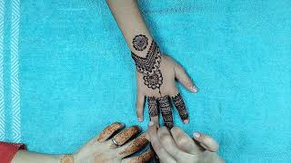 Beautiful and Easy Mahindi Designs for Hands  New Stylish Arabic Mehndi [upl. by Iek]