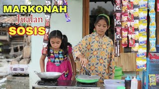 MARKONAH JUALAN SOSIS TELOR GULUNG [upl. by Idleman]