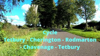 Cycle Tetbury Cherington Rodmarton Cherington Chavenage Tetbury [upl. by Nancie606]