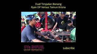 Duel timpalan bonang Ryan DP versus Temun Krisna [upl. by Hgielac]