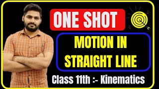 One Shot of Motion in a straight line  Class 11th  Physics  KinematicsSUNIL JANGRAJEE  NEET [upl. by Eisdnil]