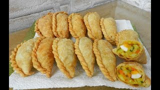 PASTEL  Fried Savory Pastry  Delicious  Ninik Becker [upl. by Jenness]