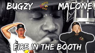 OPEN SEASON ON CHIP  Americans React to Bugzy Malone  Fire In The Booth [upl. by Anerom]