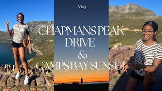 VLOG  CHAPMANS PEAK DRIVE amp CAMPS BAY BEACH  CAPE TOWN  SOUTH AFRICA  Saint Republic [upl. by Kelci599]