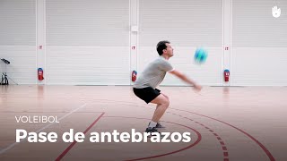 Pase de antebrazos  Voleibol [upl. by Joela871]