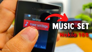 Nokia 105 Ringing Tone Setting nokia [upl. by Cand10]