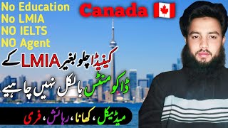 Canada work visa free 2024  Canada jobs apply easy process [upl. by Toomin44]