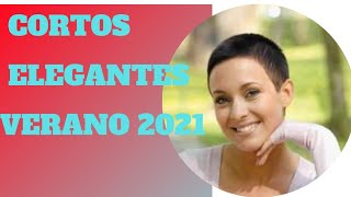 ☆CORTES DE CABELLO MUJER 2021☆CORTOS ELEGANTES VERANO 2021 [upl. by Anali]