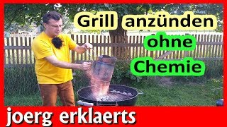 Kommt der beste Anzündkamin von Rösle  Grill anzünden natürlich ohne Chemie Tutorial Nr183 [upl. by Atkins411]