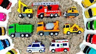 Learn Names Shapes Of Vehicles  Fire Truck Ambulance Tow Truck Police Car LuLuPopTV [upl. by Riess]