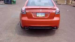 200809 Pontiac G8 Axleback Exhaust Sound Clip [upl. by Harraf]