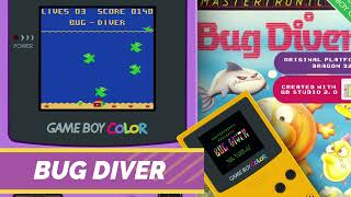 Bug Diver  Gameboy Color 20 sec short gameplay video [upl. by Llebanna]