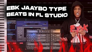 How to Make HARD Beats for EBK Jaaybo  FL Studio 21 Beatmaking Tutorial 2024 [upl. by Ney]