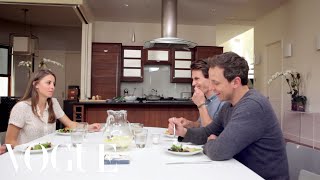 Seth Meyers Shares a Little Family Secret  Elettras Goodness  Vogue [upl. by Belldame258]